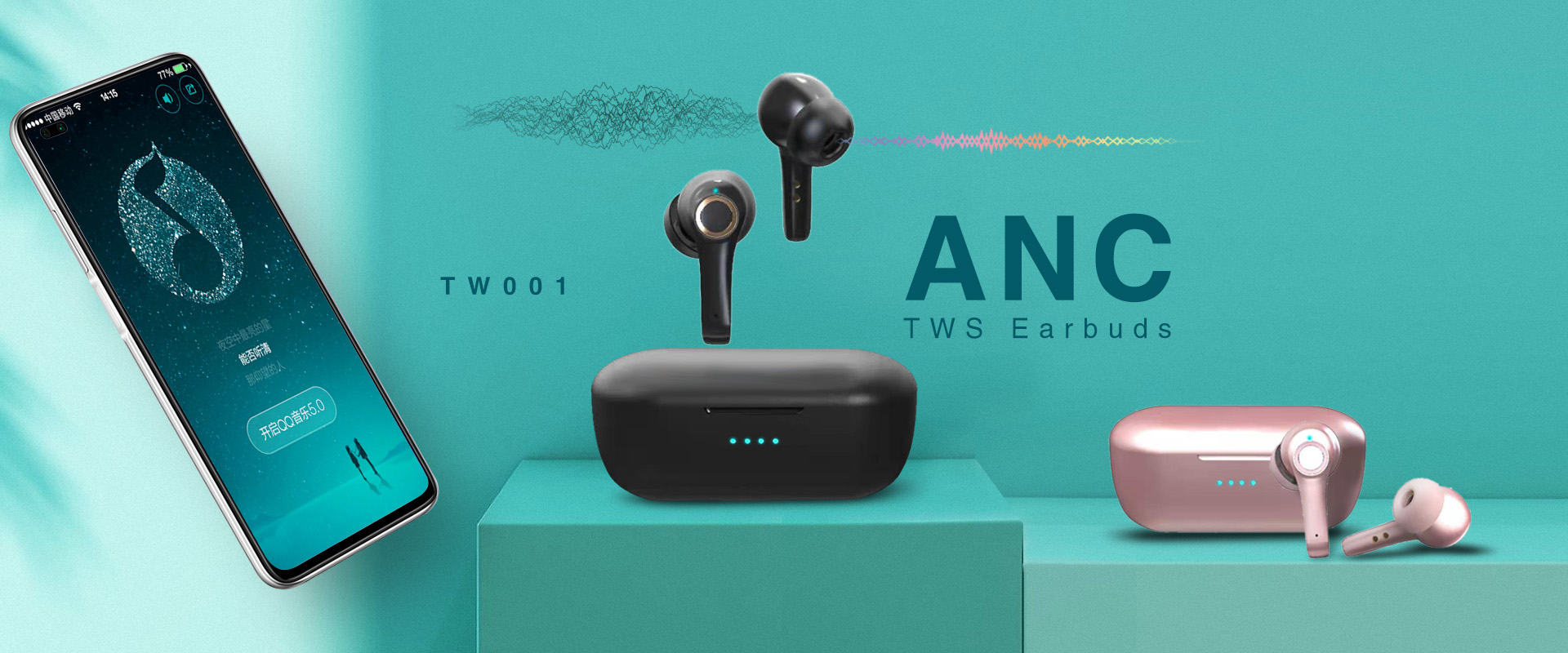ANC TWS Earbuds